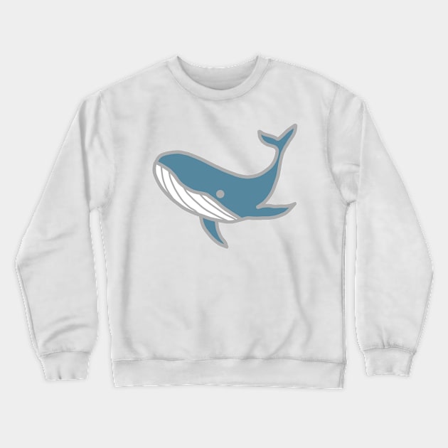 King of the ocean - White Crewneck Sweatshirt by Design Fern